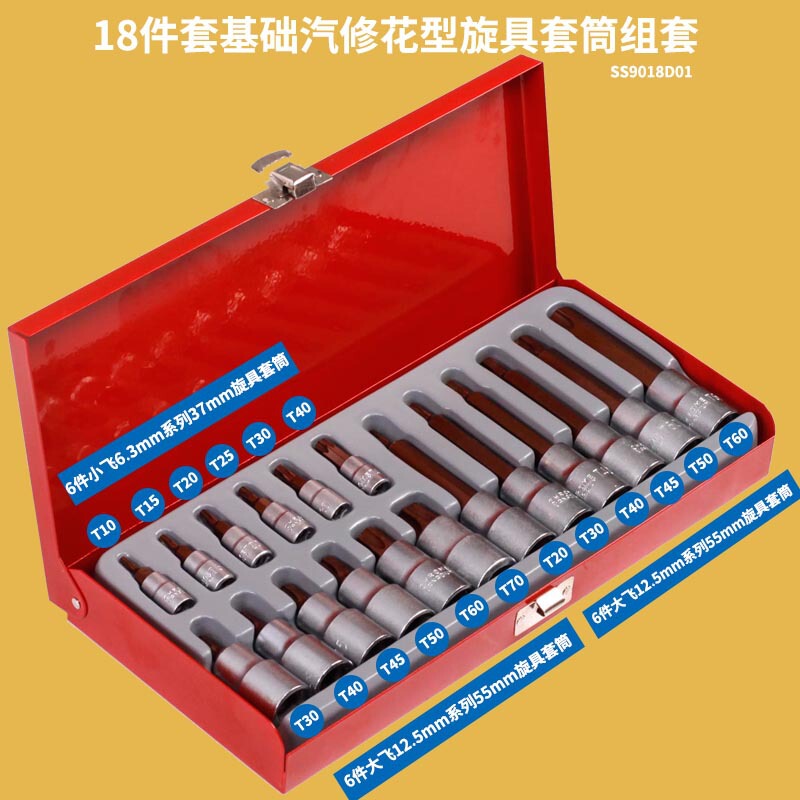 カフビル自動車修理セット工具箱ラチェットレンチセットセットセット万能修理車箱小飛スリーブ|undefined