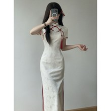 新中式旗袍2025新款国风性感订婚日常气质高端改良年轻款少女夏季