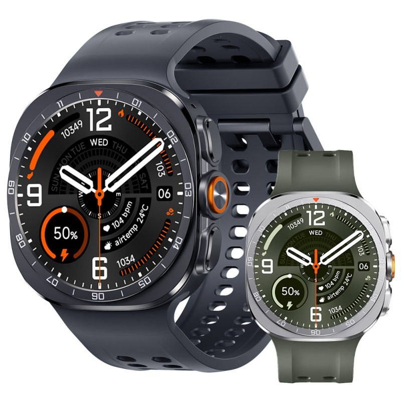 Smartwatch W9 Huaqiangbei wireless charging multi-function pedometer heart rate monitor galaxy watch foreign trade wholesale