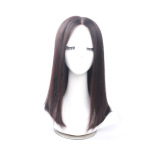 假发女长直发 13*6封边蕾丝大面积随意分气质内扣真人发轻薄透气