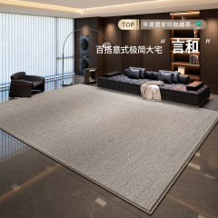 地毯客厅意式极简现代新款防水可擦免洗轻奢高级感全铺沙发地垫