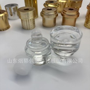 Wholesale Crystal Glass Lids for Liquor Bottles, Transparent Lids, Wine Bottle Caps, Kai Shan Wine Bottle Caps, Guan Yun Glass Caps