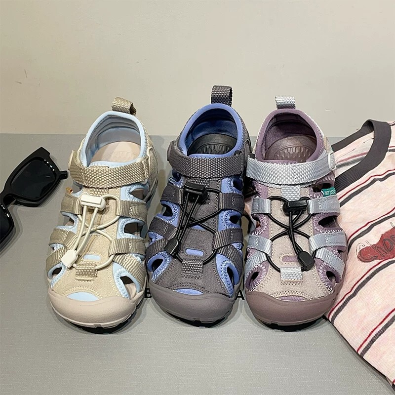 Children's Closed-Toe Sandals 2026 Summer New Style Boys and Girls Student Water Shoes Korean Version Outdoor Breathable Hiking Shoes Children's Closed-Toe Sandals 2026 Summer New Style Boys and Girls Student Water Shoes Korean Version Outdoor Breathable Hiking Shoes