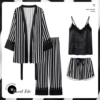 Four-piece set-black and white