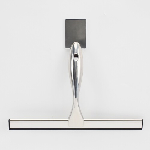 Home wholesale glass scraper manual stainless steel glass brush window wiper water scraper cleaning tool bathroom glass scraper