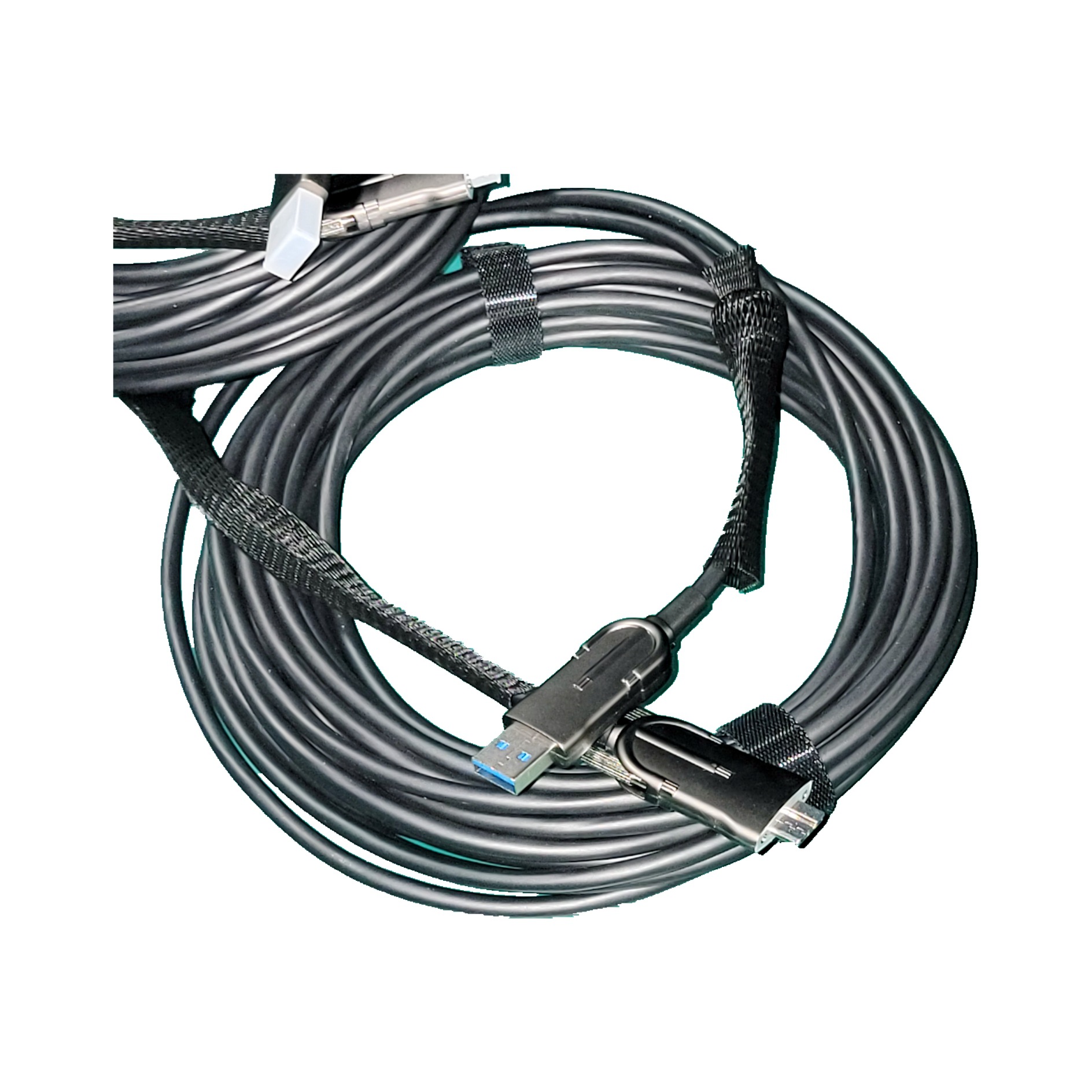 大恒工业相机移动硬盘usb3.0A公对MICRO USB3.0带螺丝锁定数据线