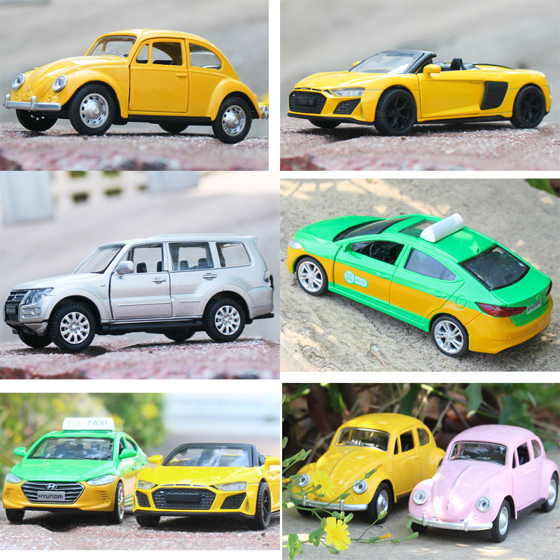 Caipo come true 1/43 alloy off-road vehicle model modern leading taxi Audi R8 beetle Pajero Caipo come true 1/43 alloy off-road vehicle model modern leading taxi Audi R8 beetle Pajero