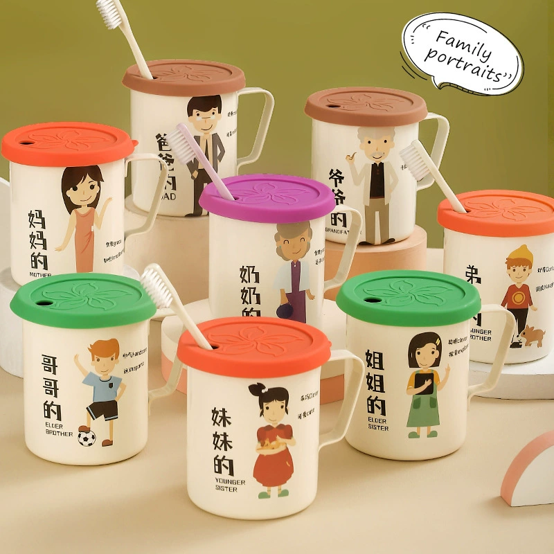 Cartoon fashionable creative children's mouthwash stainless steel, stainless steel AISI 304, wholesale