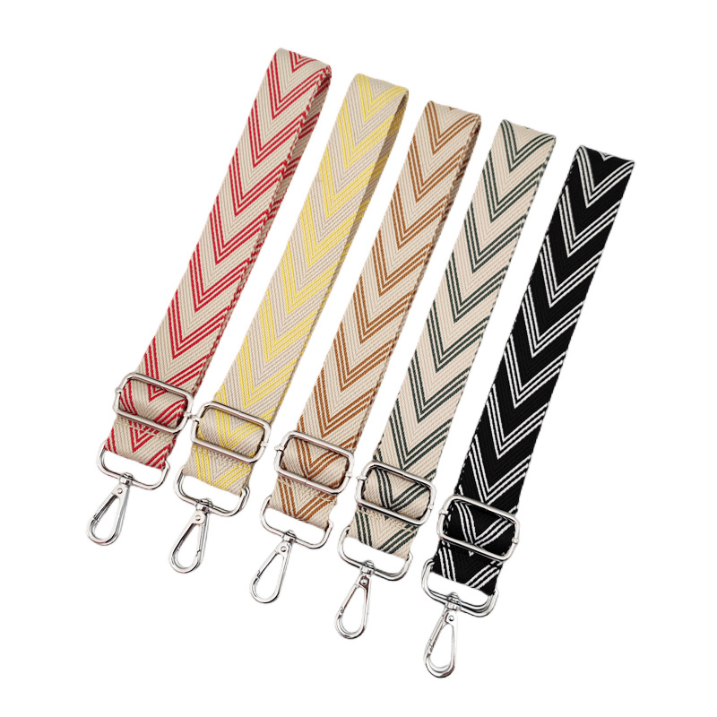 All Seasons Polyester Stripe Bag Strap display picture 2