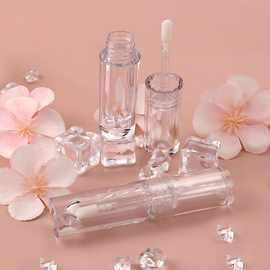 品质款  现货    厚重透明瓶螺旋注塑彩妆唇釉唇彩管   厂家直销