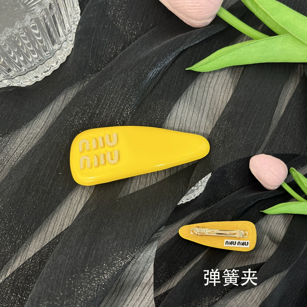 Miumiu, модная заколка для волос, универсальные шпильки, шпилька