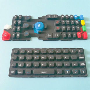Customized Silicone Button Game Learning Machine Multi-Color Digital Switch Button Digital Silicone Accessories Remote Control Button
