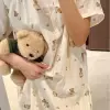 Short-sleeved nightgown—Ms. Xiong