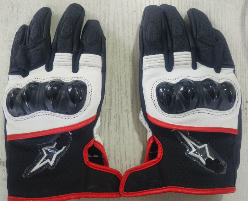 Nuevos guantes de motocicletas guantes de carreras de cuero guantes de motocicletas guantes de carreras de cuero