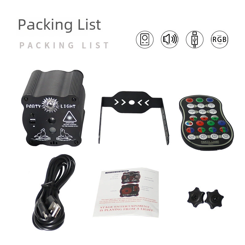 Lights, lightweight LED table lamp with projector