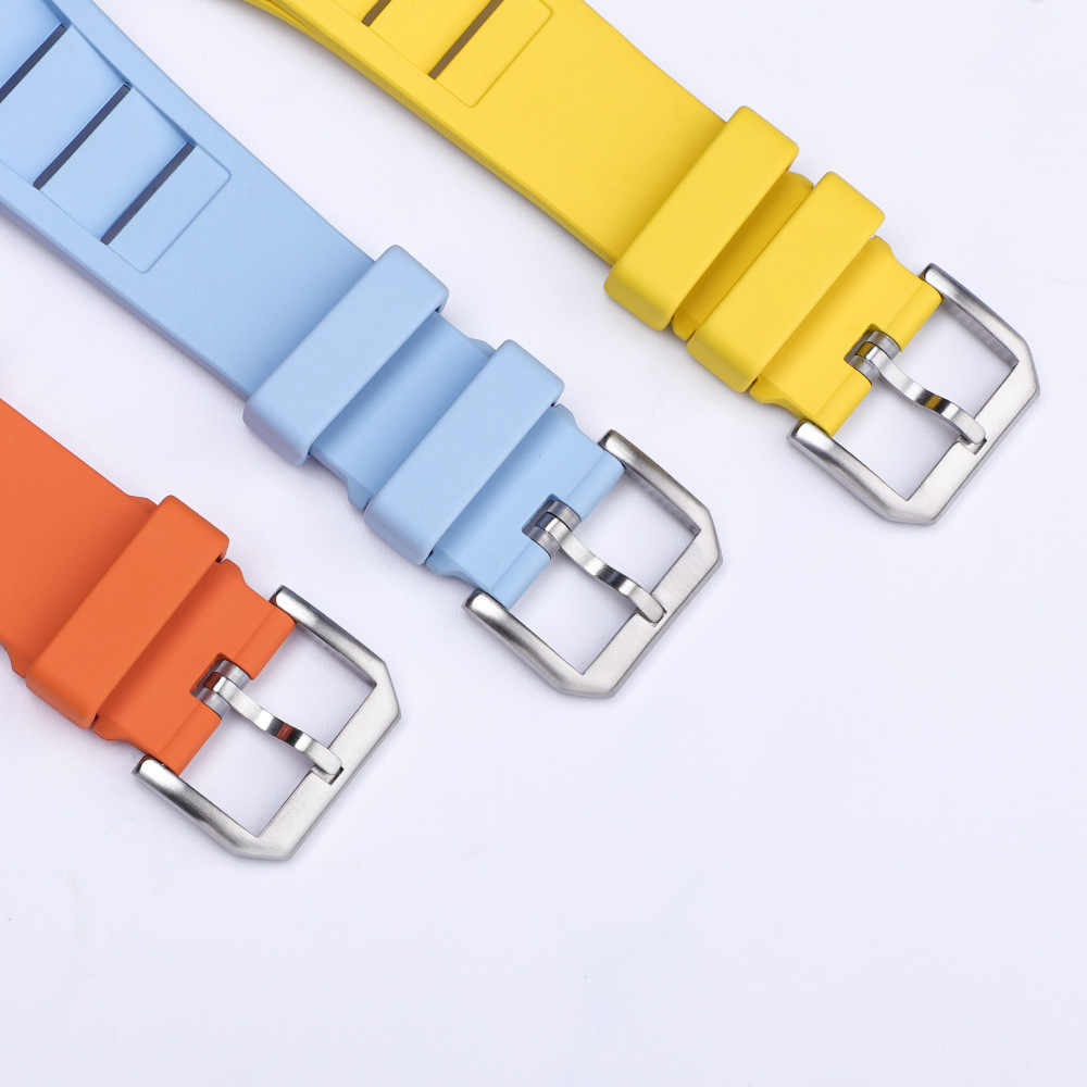 Caucho de flúor Correa deportes adecuado para Apple modificado Shell hualimentei serie lujo