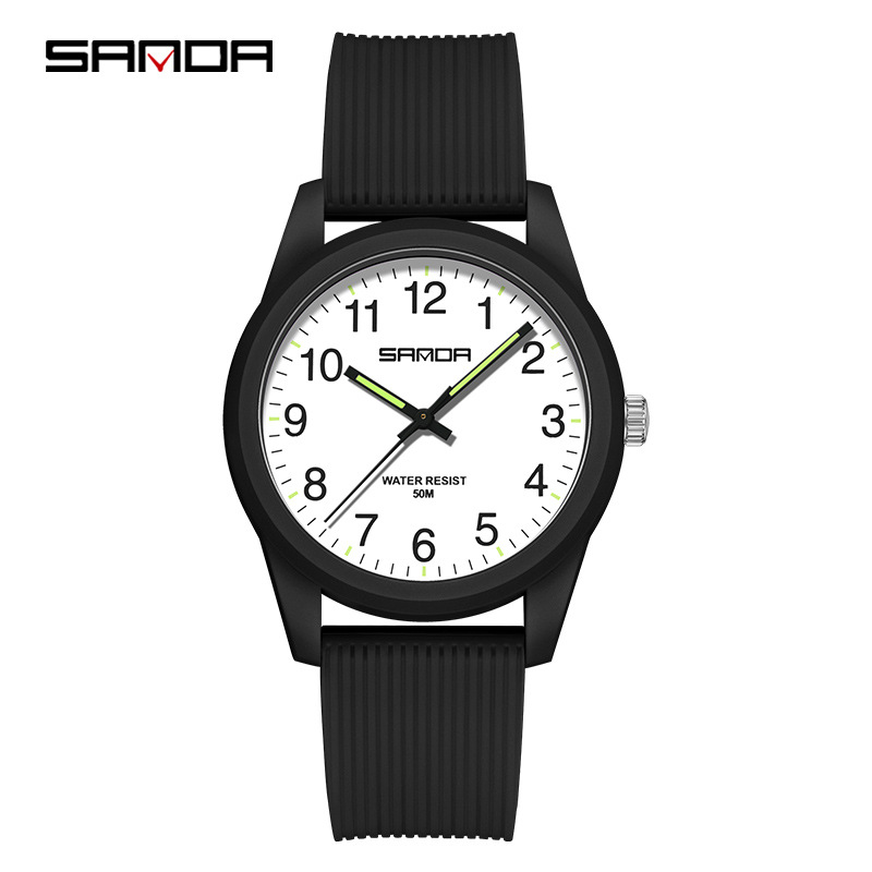 6089 No Calendar Black and White Men's