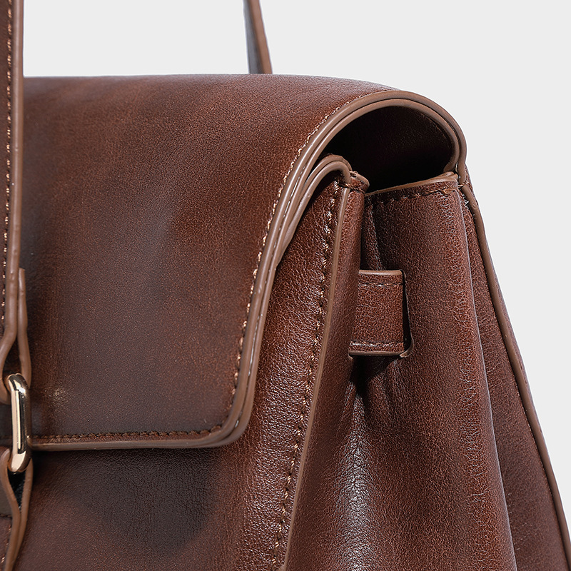 Grote capaciteit enkele schouder oksel met high-end gevoel, kralenhanger voor woon-werkverkeer, modieuze en veelzijdige handheld_voghion.com