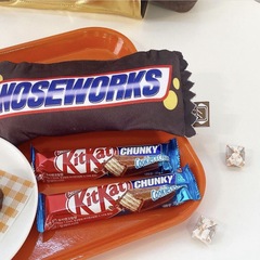 Korea's new cute hidden food making sound slow food plush pet toy Snickers small dog sniff and bite pets