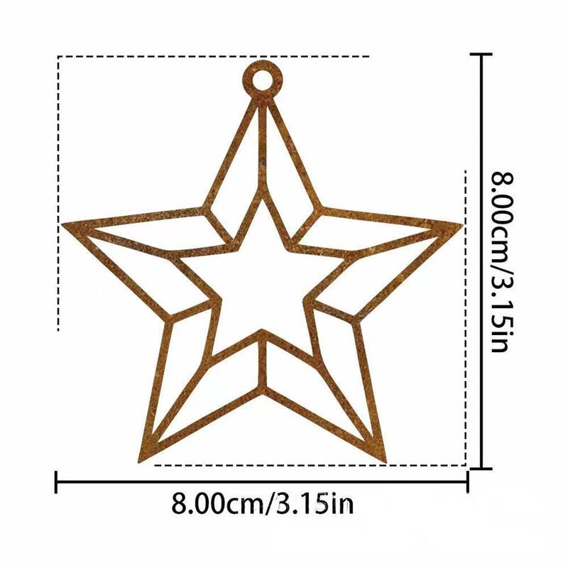 クリスマスデコレーション、錆びたトナカイのクリスマスツリー、屋外ガーデン用金属製鉄工芸品、飾り物|undefined