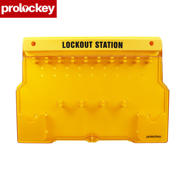 Industrial security yellow belt lid hanging lock plate portable…