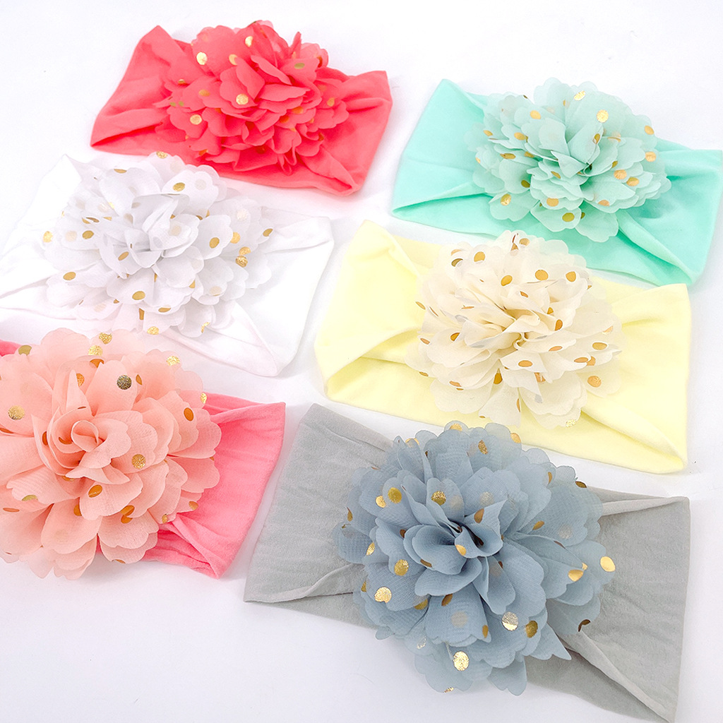 Cute Flower Cloth Hair Band display picture 5