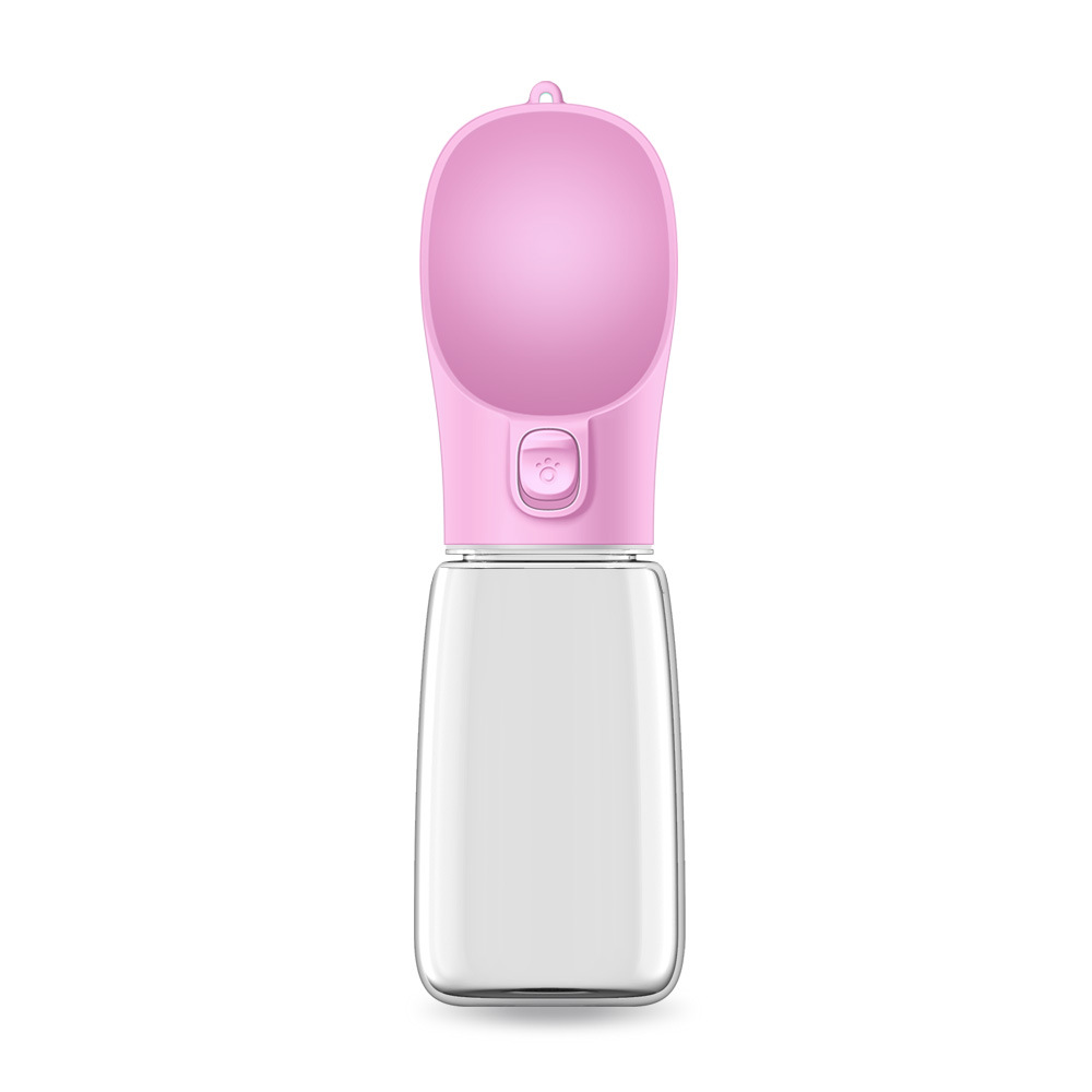 Perro de salida hervidor de agua potable taza portátil alimentador de agua potable perro paseando botella de agua para mascotas taza portátil suministros