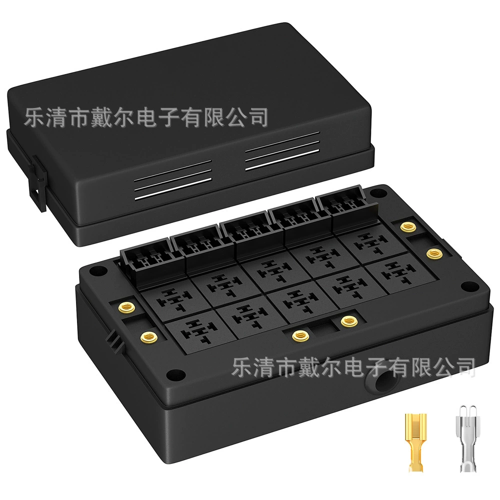 RB-R10F15 автомобильный релейный блок розетка для модификации автомобиля Автомобильная распределительная коробка автомобильный предохранитель