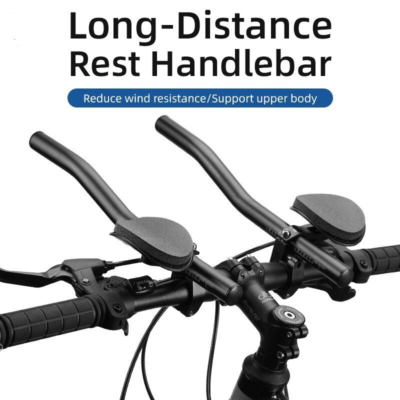 Bicycle Aluminum Alloy Rest Hands Long-distance Bike Hands Road Bike Rest Hands Mountain Bike Ride Split TT Hands