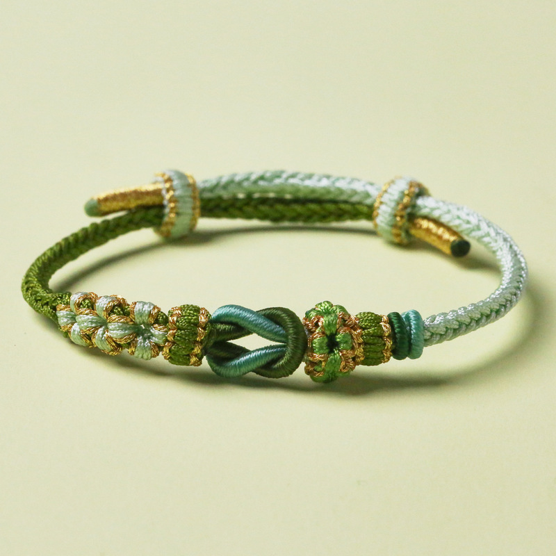 DIY Valentine's Day Semi-Finished Handmade Bracelets with Wearable Gold Beads Accessories DIY Valentine's Day Semi-Finished Handmade Bracelets with Wearable Gold Beads Accessories