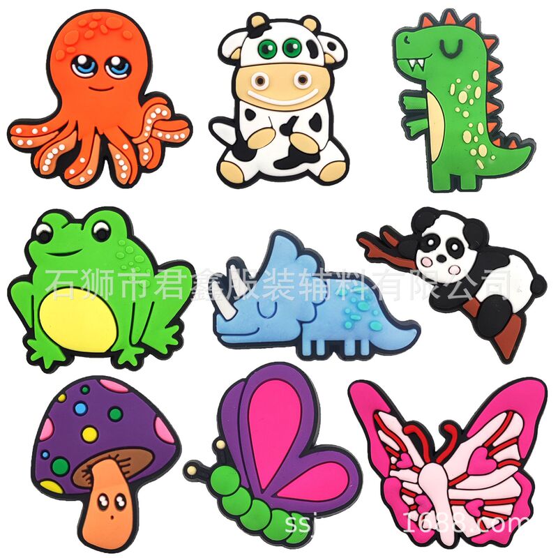 New Cute Q Animal Decorative Buckle Dinosaur Butterfly Hole Shoes Buckle Shoe Flower Shoe Accessories Patch in stock New Cute Q Animal Decorative Buckle Dinosaur Butterfly Hole Shoes Buckle Shoe Flower Shoe Accessories Patch in stock