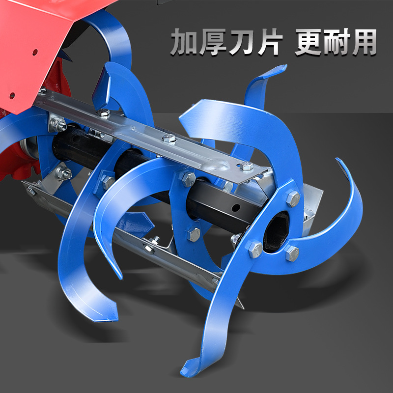 Cuchillo de arado rotativo de micro-cultivador cuchillo de arado profundo de tierra dura cuchillo de suelo suelto cuchillo de suelo espesado accesorios cuchilla de arado profundo de maquinaria agrícola