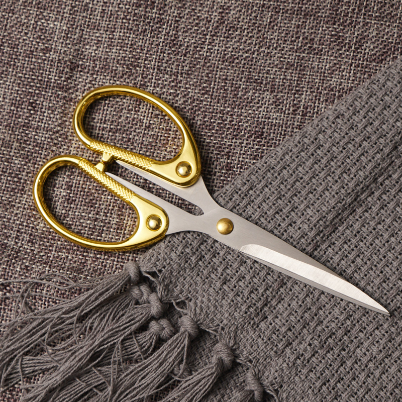 중형 알루미늄 합금 사무소 가위 [금]