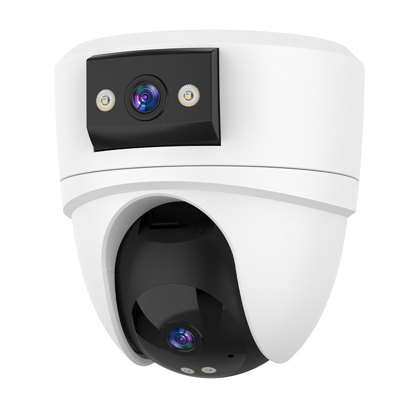 ワイヤレス WIFI カメラヘッド 360 度携帯電話リモート商用家庭用高精細屋内モニターの国境を越えた供給