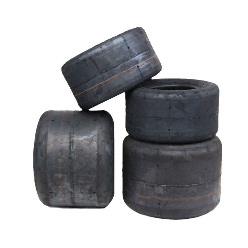 卡丁车赛车漂移车改装太阳风光头轮胎带轮毂11*7.10-5/10*4.50-5