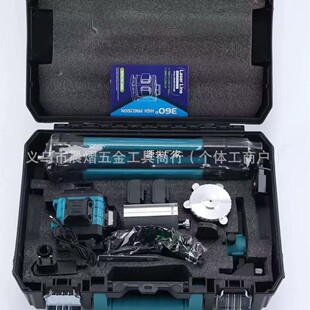 12-Line 16-Line High-Precision Wall-Mounted and Floor-Mounted Laser Infrared Level Meter Green Light Line Meter Water Level Meter Cross-Border