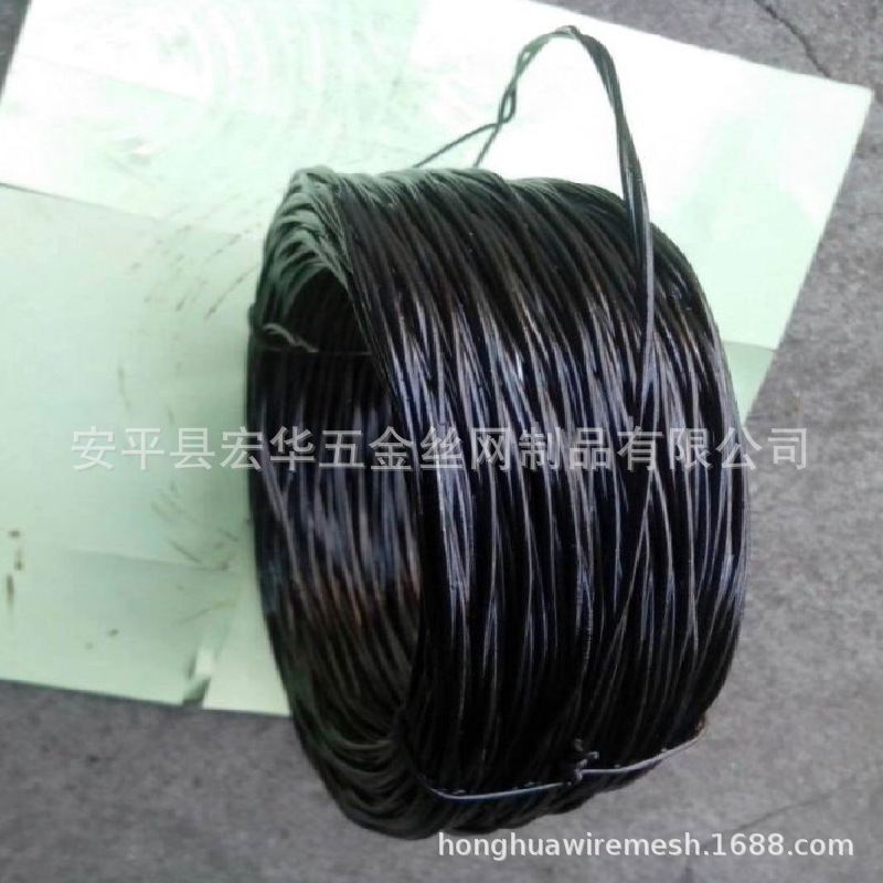 BWG18双股退火丝，巴西市场黑铁丝，1.24mm1kg小卷黑退火铁丝