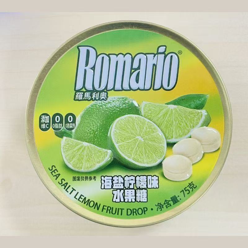 ロマーリオ フルーツハードキャンディ インターネットセレブ 鉄箱入り 総合フレーバー ワイルドベリー味 シーソルト レモンキャンディ ウェディングキャンディ|undefined