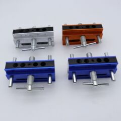 Woodworking straight hole locator, straight hole punching and drilling locator, dowel hole furniture DIY round wood tenon tool