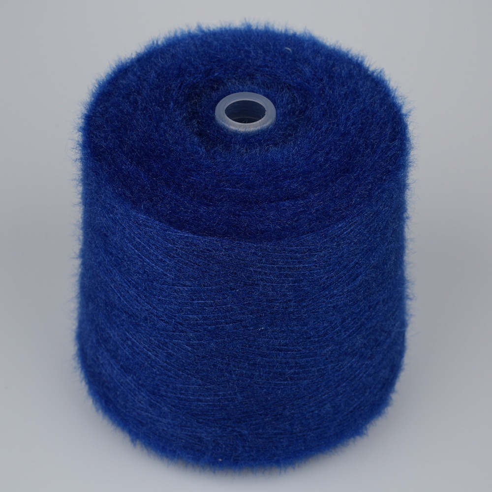 3公分猫毛纱 厂家批发2公分3公分4公分涤纶猫毛纱线钩针毛绒