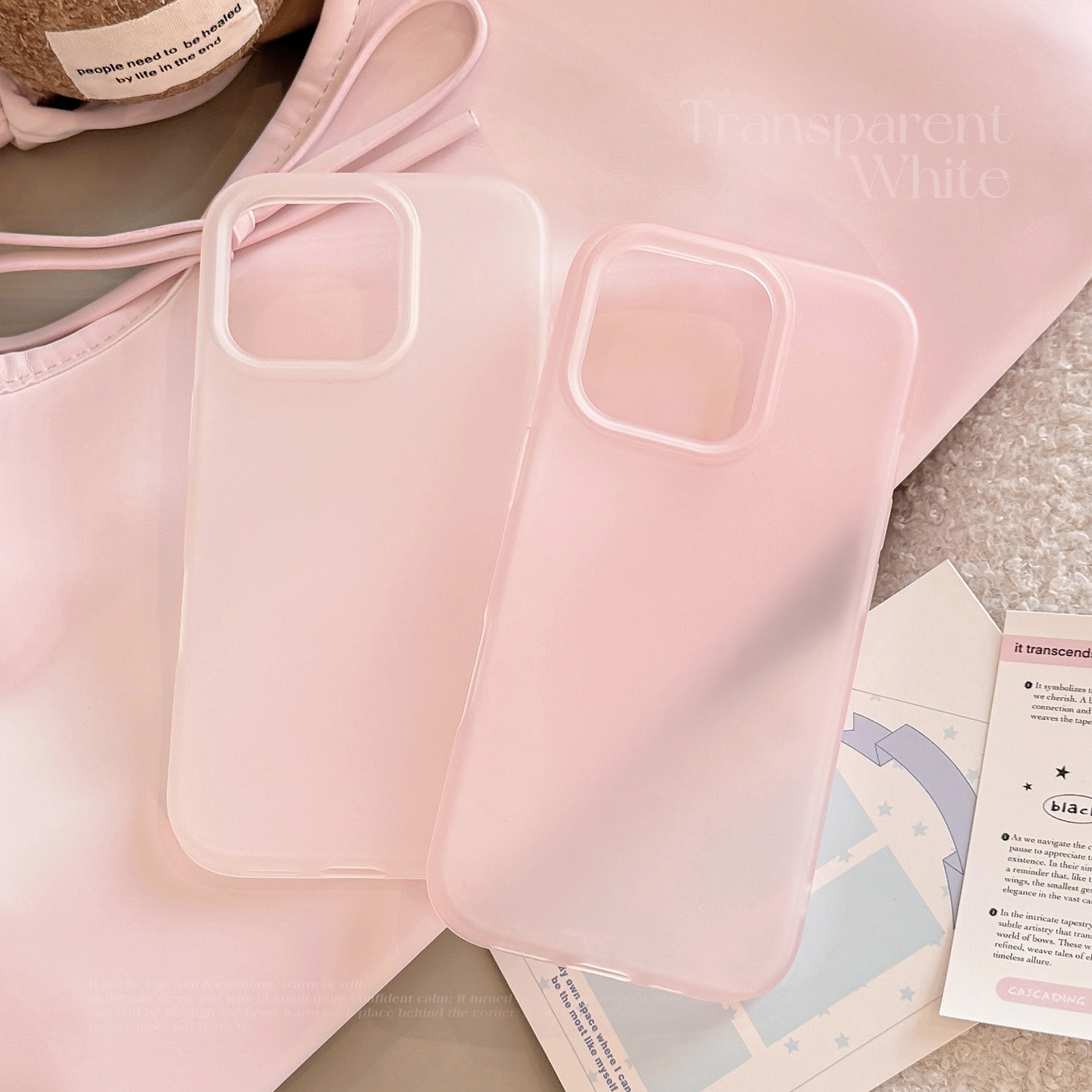 Funda minimalista para iPhone 16, compatible con iPhone 15, funda para teléfono Apple 17 Pro Max, silicona de color sólido, 13 a prueba de golpes, 12 transparente. image 2