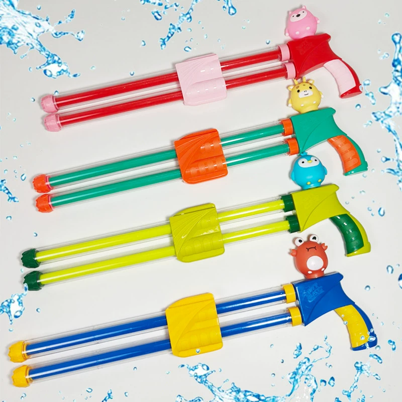 Двойная водяная пушка дрейфует водяной пистолет Летний бассейн Пляж на открытом воздухе водяной пистолет детская игрушка