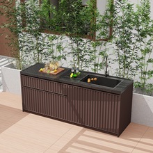 ����ͥԺϴ��̨����ʯˮ�۲���̨ȫ�X�Ͻ�һ�w������ϴ�ֳ؃��