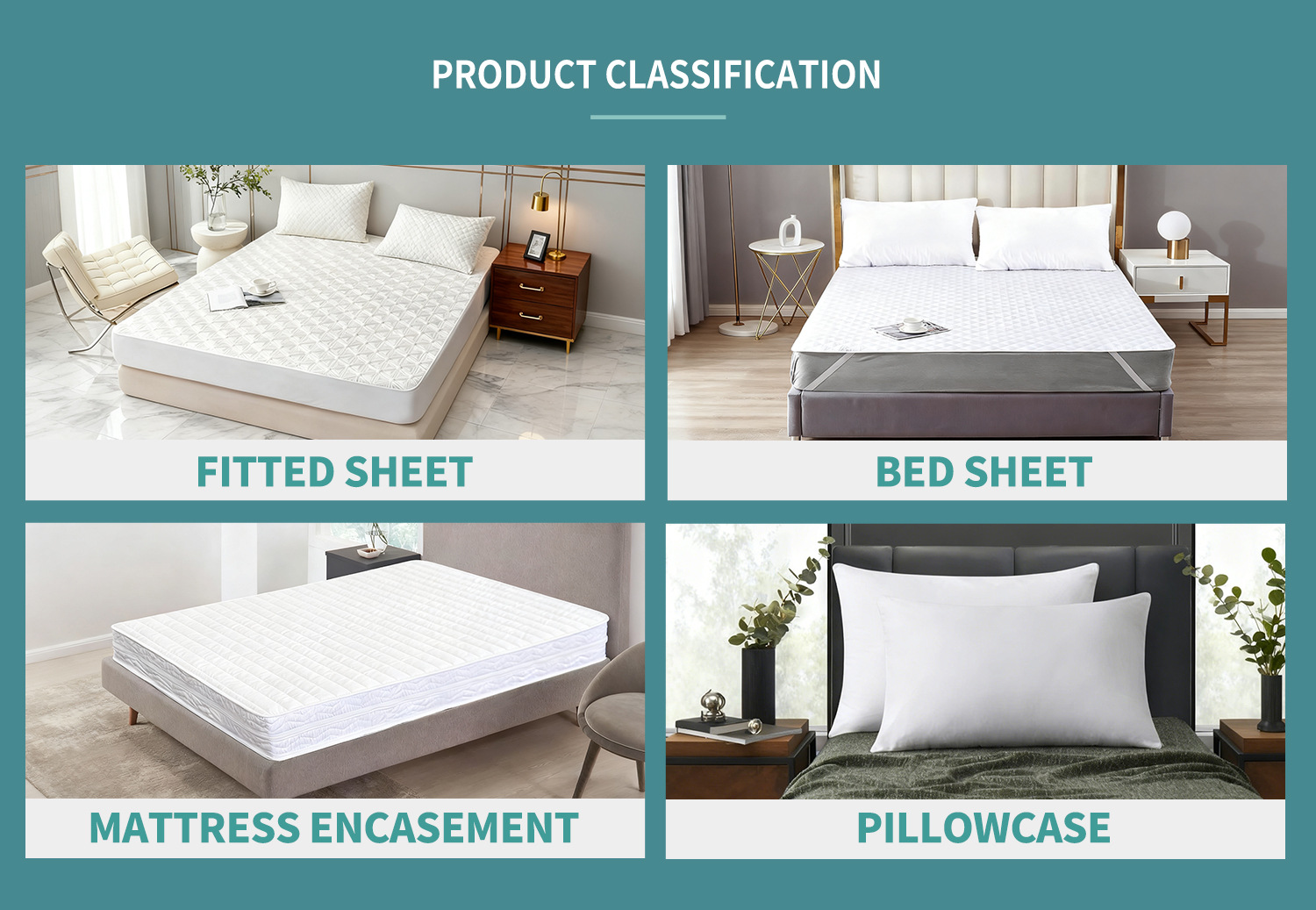 for Foreign Trade, Waterproof Dustproof Protector With Quilted Padding, Thickened Mattress Urine-proof And_voghion.com