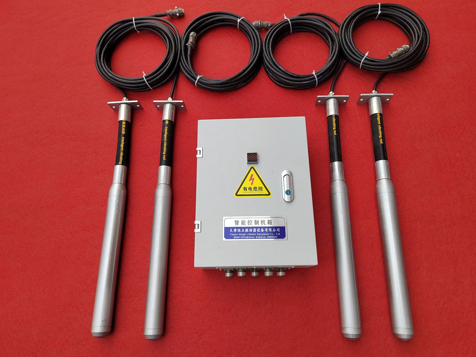 一拖四ZDN50型加气块高频振动棒 /加气砖气泡整理机生产厂家