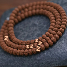 天然矮桩平细双龙盘龙纹小金刚菩提子颗手串双龙盘龙纹小金刚菩提