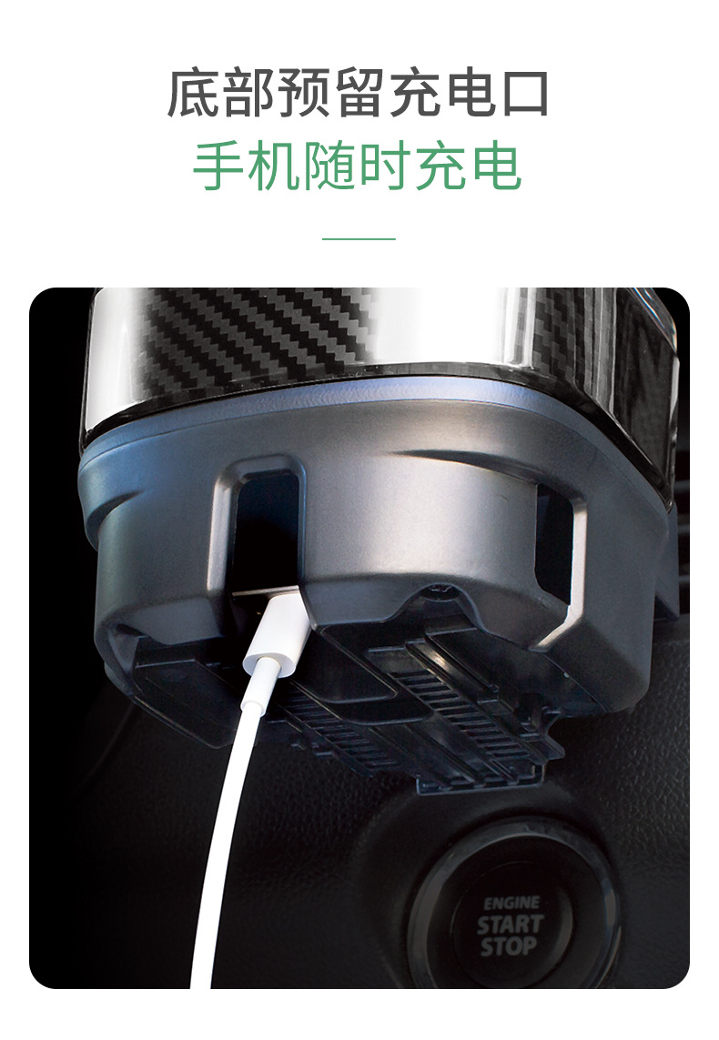 YAC Car Water Cup Holder Milk Tea Cup Holder Car Air Conditioning Air Outlet Beverage Cup Holder Ashtray Bracket Fixing Frame