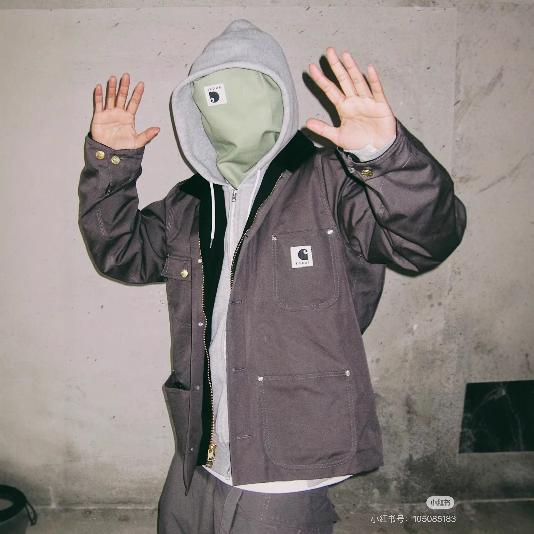 Cross-Border Supply High-Quality Carxsac Kaha 2 Joint Double-Sided Deconstructed Jacket American Work Jacket for Men