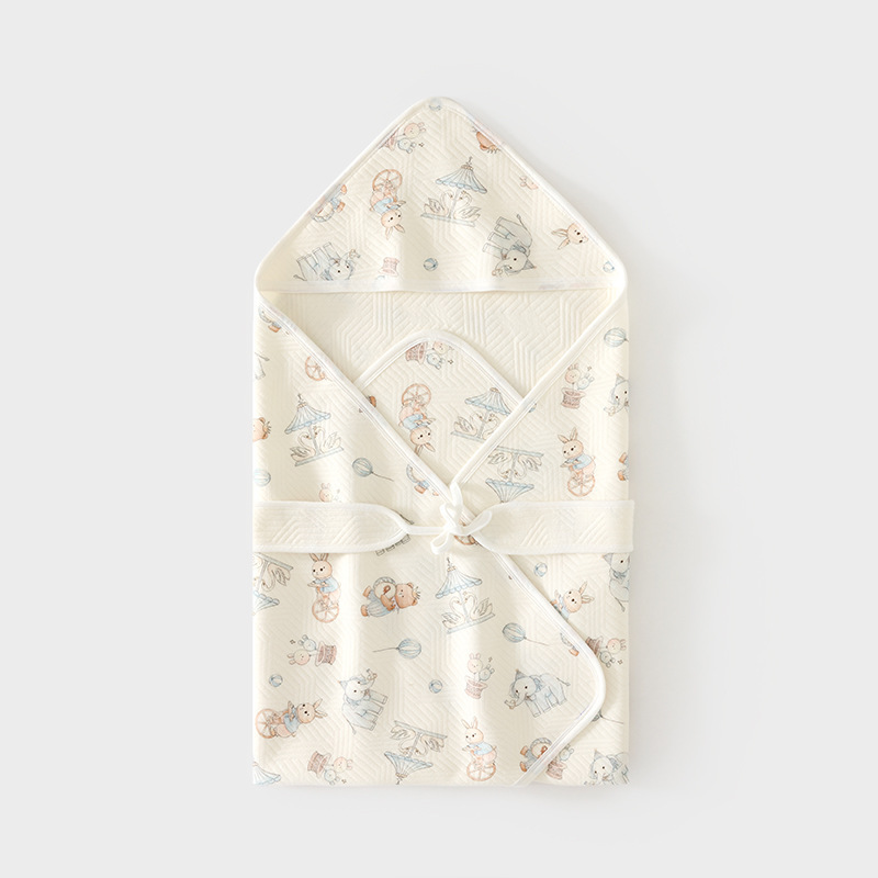 Newborn Warm Blanket, Baby Quilt, Newborn Autumn and Winter Quilt, Pure Cotton Quilt, Swaddling Room Baby Wrap Sheet