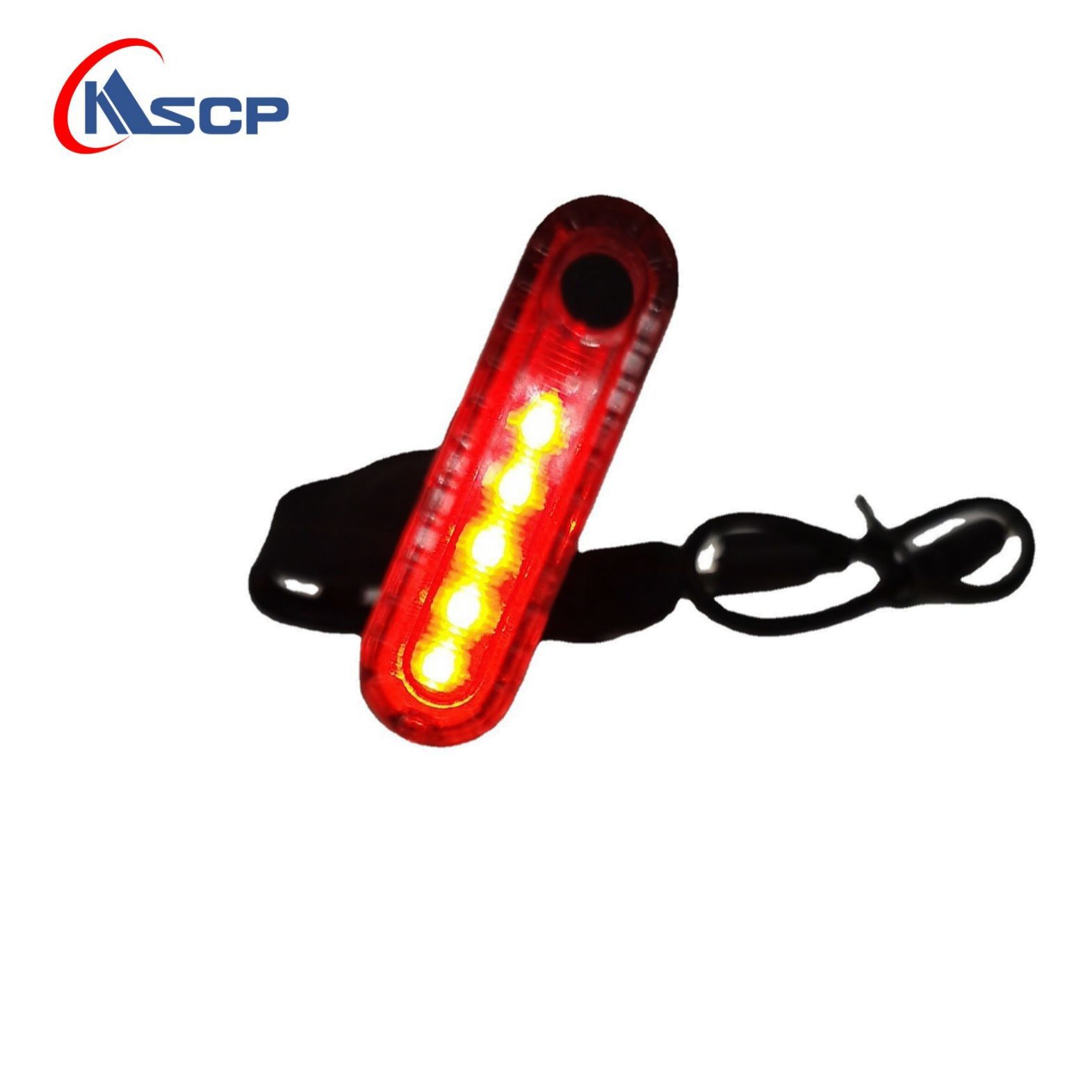 Luz trasera de bicicleta de montaña de carga de conducción nocturna luz de flash niños equilibrio decoración de bicicleta de carretera luz de advertencia